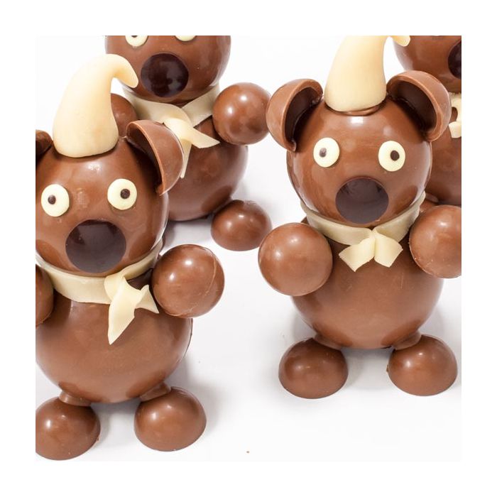 Chocolate teddy bears