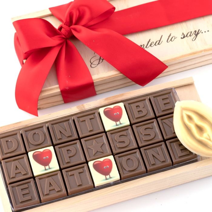 Chocolate for a pussy