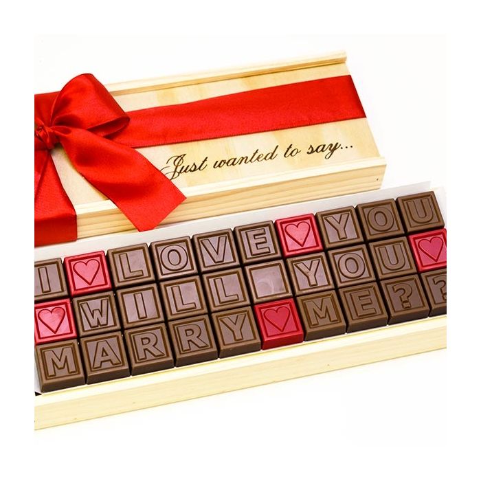 Wedding proposal gift