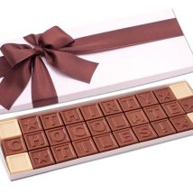 Personalised chocolate gifts