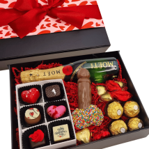 Valentines day Chocolate hamper and penis