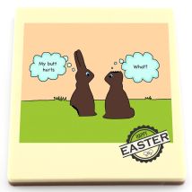 Chocolate Easter card
