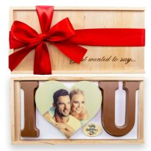 Personalised Heart Chocolates