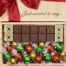 Edible Christmas Gifts 
Merry Xmas With Lindt