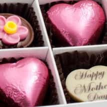 Personalised Mother's day chocolates