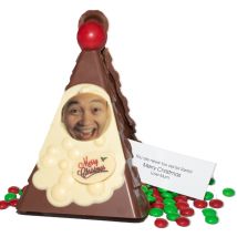 Personalised Chocolate Santa