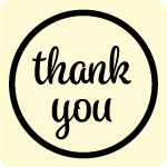 Custom printed Thank You chocolate in pure couverture white and milk chocolate