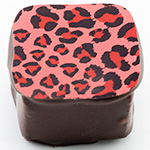 Hazelnut and plant praline enrobed in pure couverture milk chocolate