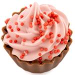 Chilli ganasche enrobed in pure couverture dark chocolate