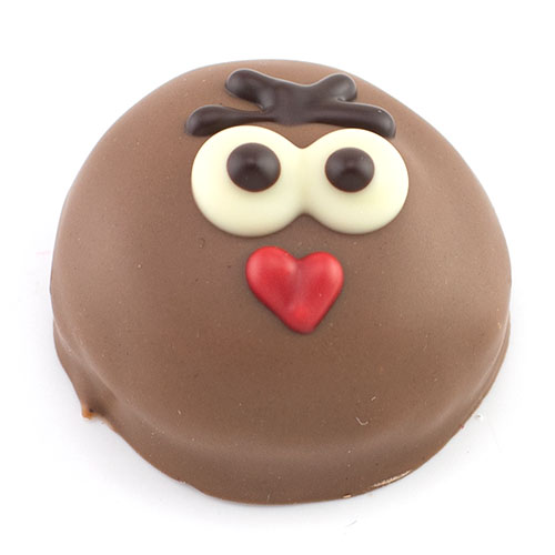 Dark chocolate crunchy filling enrobed in pure dark chocolate